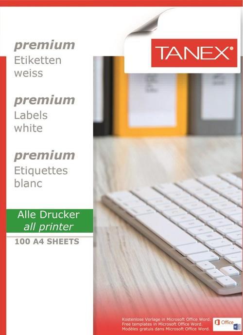 LASER ETIKET TW-2000 210 X 297 MM