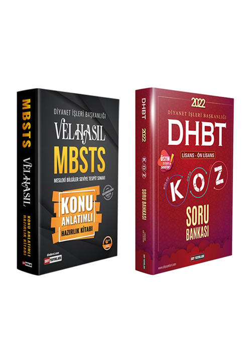 2022 VELHASIL MBSTS Konu-Soru İkili Set