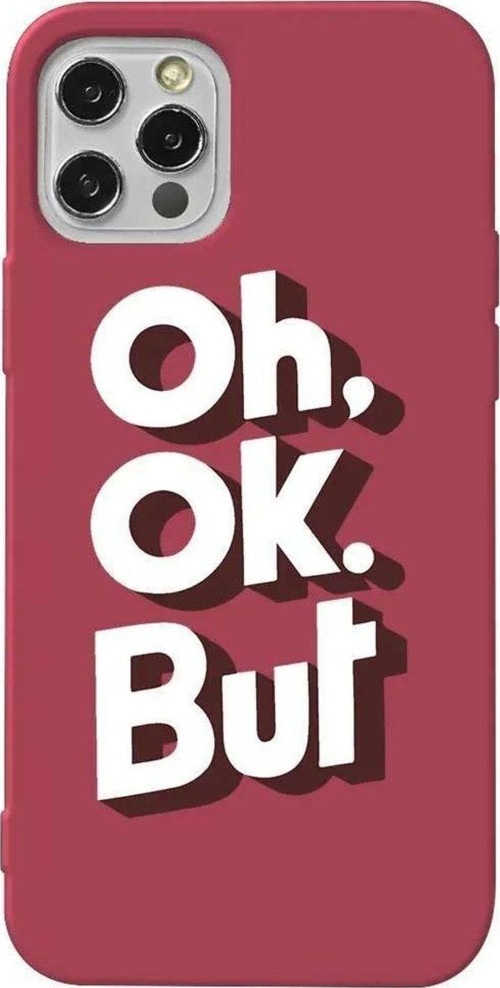 İphone 14 Pro Max Bordo Renkli Silikon Telefon Kılıfı - Oh. Ok.