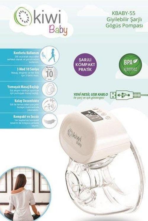 Baby Şarj Edilebilir Göğüs Pompası Kbaby-55