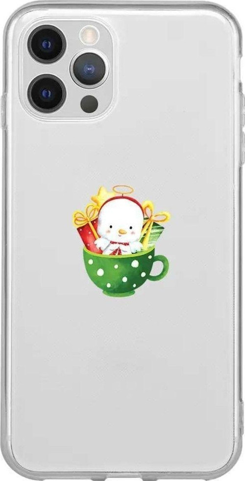İphone 14 Pro Max Seffaf Telefon Kılıfı - A Cup Of Xmas 6