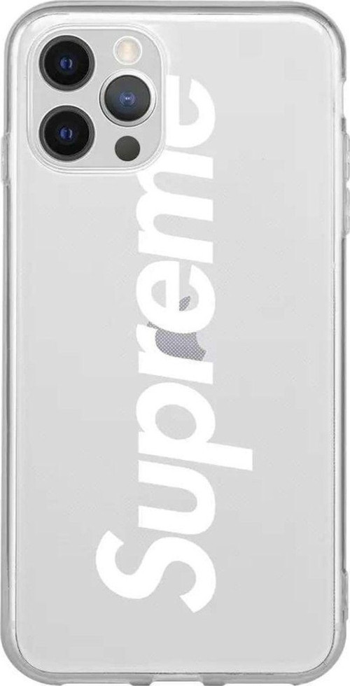 İphone 14 Pro Seffaf Telefon Kılıfı - Supreme