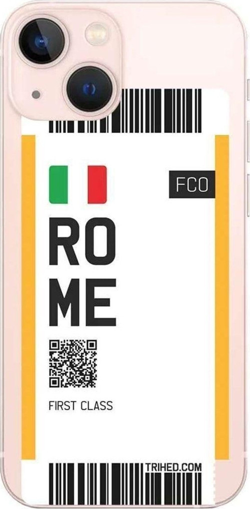 İphone 14 Seffaf Telefon Kılıfı - Rome Bileti
