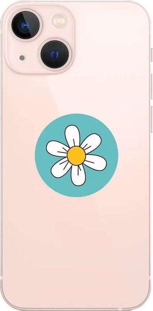 İphone 14 Seffaf Telefon Kılıfı - Single Daisy