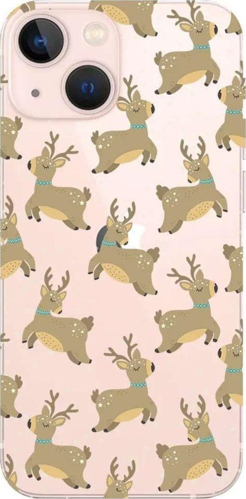 İphone 14 Uyumlu Seffaf Telefon Kılıfı - Dear Deer