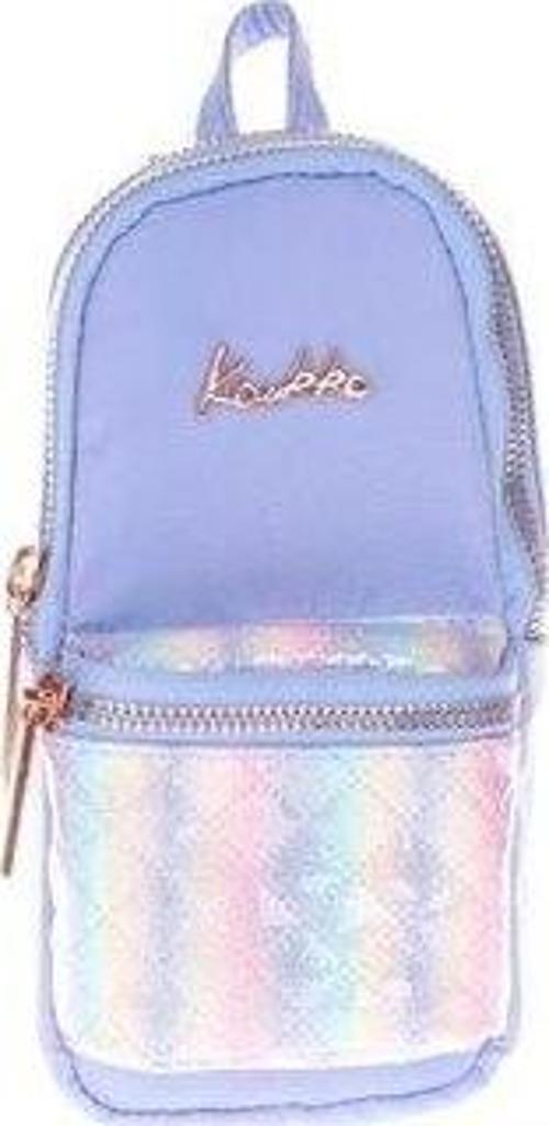 Brıght Junıor Bag Kalem Çantası (Kapitone-Floral Mavi) K2465