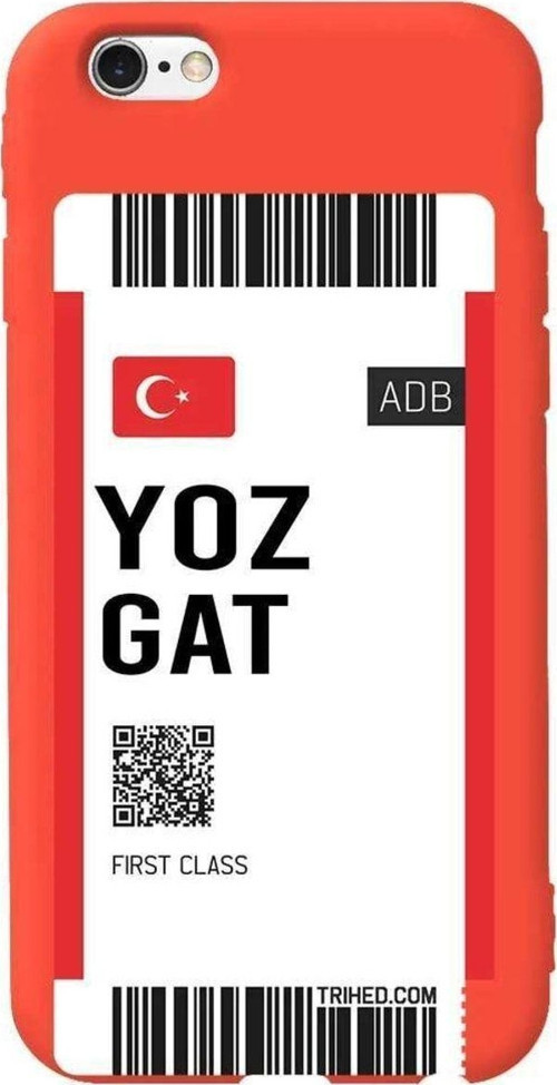 İphone 6 Turuncu Renkli Silikon Telefon Kılıfı - Yozgat Bileti