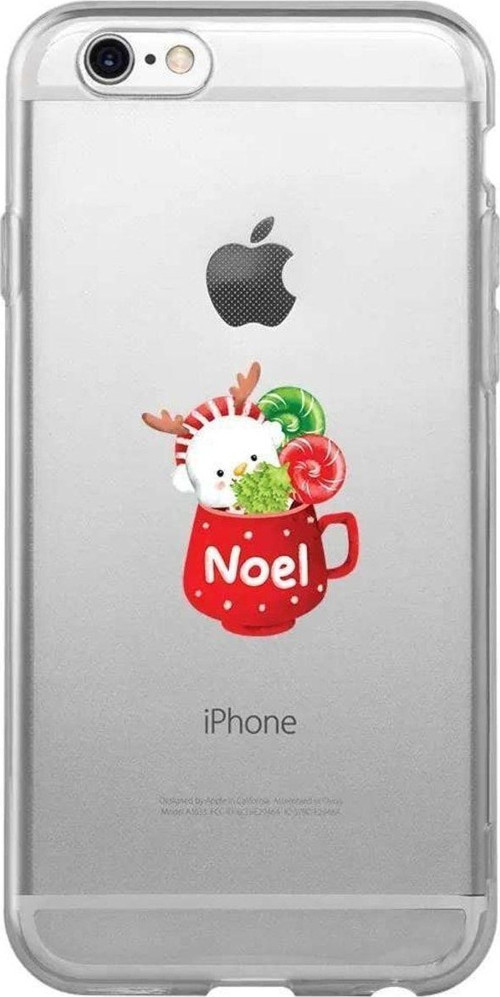 İphone 6 Seffaf Telefon Kılıfı - A Cup Of Xmas 5