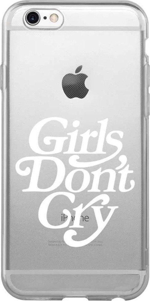 İphone 6 Seffaf Telefon Kılıfı - Girls Don't Cry