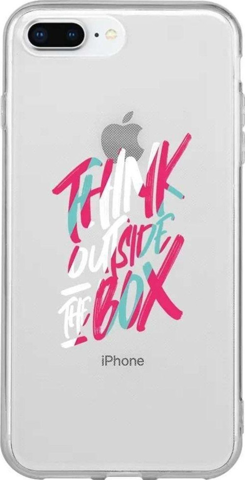 İphone 7 Plus Seffaf Telefon Kılıfı - Outside Box