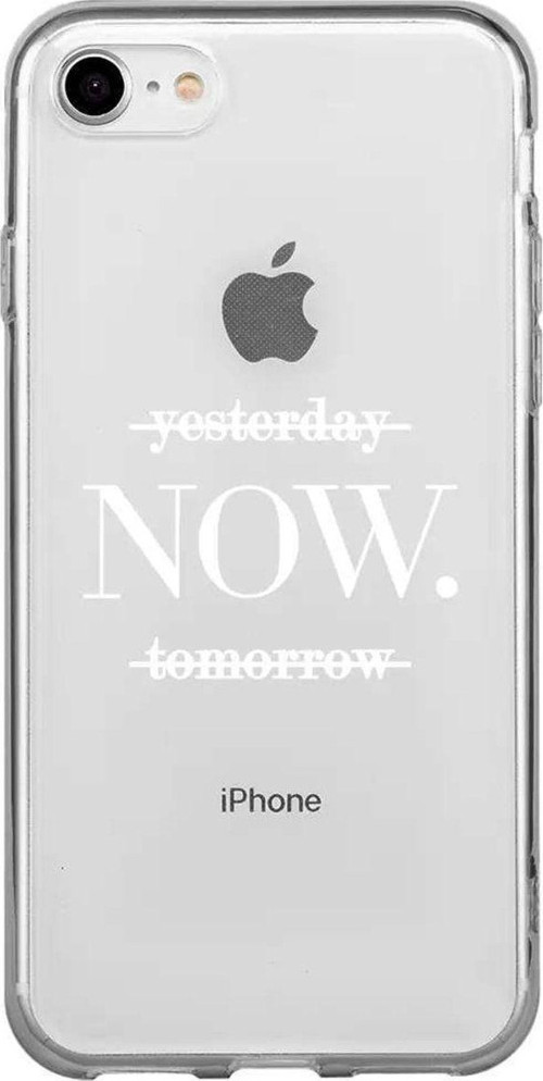 İphone 8 Seffaf Telefon Kılıfı - Now