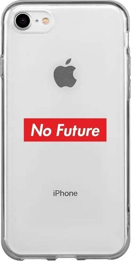 iphone Se 2020 Seffaf Telefon Kılıfı - No Future