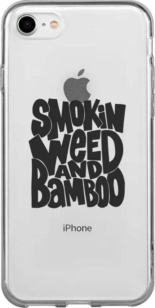iphone Se 2020 Seffaf Telefon Kılıfı - Smokin Weed