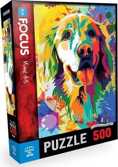 Renkli Köpek 500 Parça Puzzle BF334