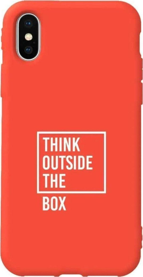 İphone XS Max Turuncu Renkli Silikon Telefon Kılıfı - Outside Box 2