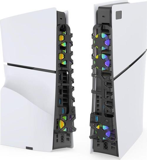 PS5 SLİM KASA  SOĞUTUCU FAN RGB IŞIKLI  DOBE-TP5-3538S