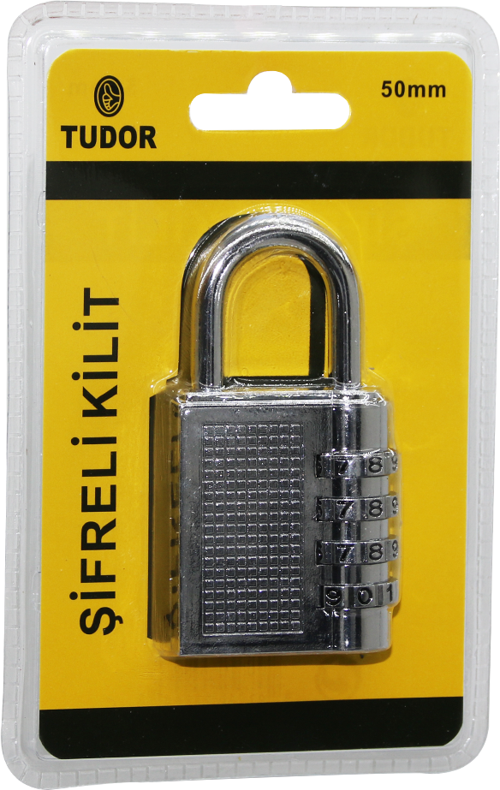 50MM EXTRA ŞİFRELİ ASMA KİLİT (3877)