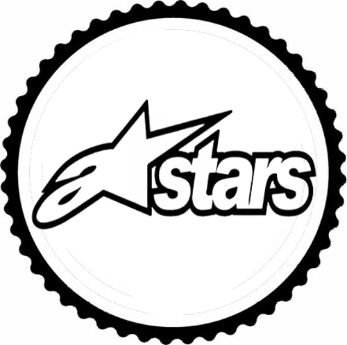 Alpinestars 2.Model Tasarım Sticker 50 x 50 cm