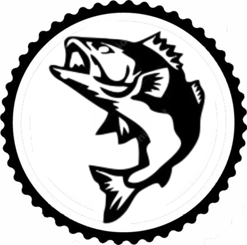 Balık Tasarım Sticker 10 x 10 cm