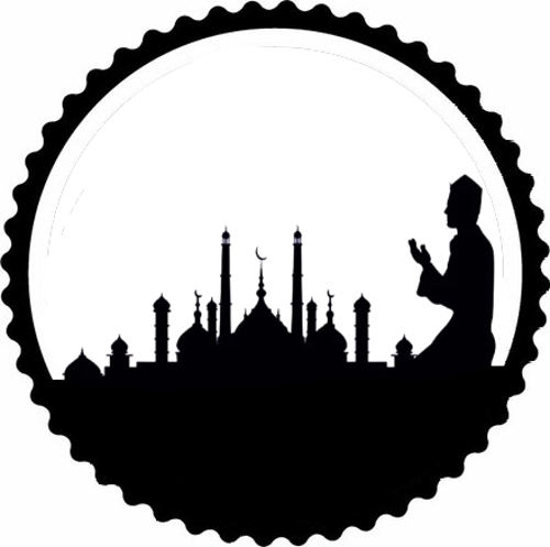 Dua Eden İnsan Sticker 40 x 40 cm