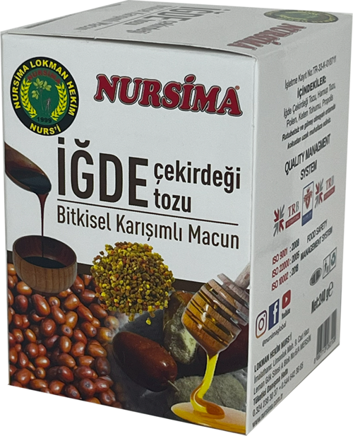 İğde Çekirdeği Tozu Bitkisel Karışımlı Macun 240 gr