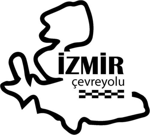 İzmir Çevreyolu Sticker 12 x 9 Cm