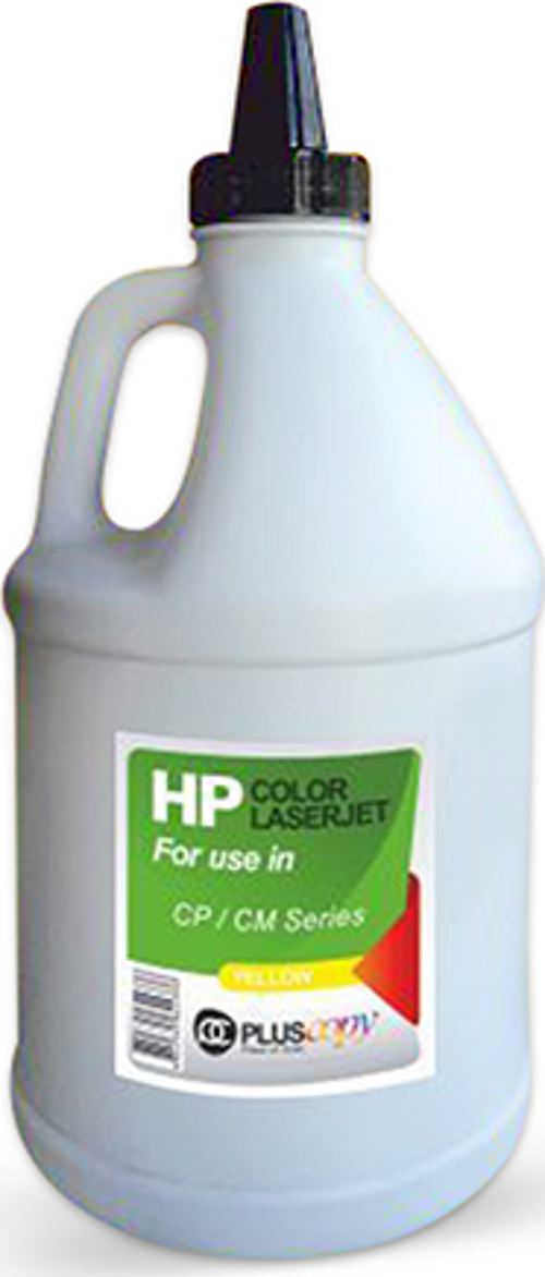 ve HP Q6002A-CB532A-CB542A UYUMLU   1 KG  SARI TONER TOZU  - HP  1600/ 2600/ 2605/ 1015/ 1017