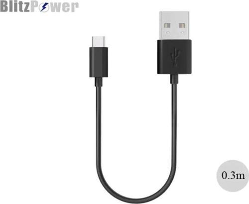 Kısa Usb Type-C Data Kablosu 0,3 Metre