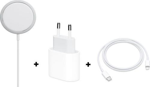 3 In 1 Iphone 12 Serisi Apple Magsafe Şarj Ve 20W Pd Hızlı Şarj Seti