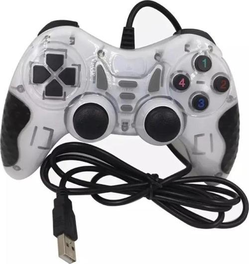 Pc Uyumlu Usb Dual Shock Titreşimli Joystick Oyun Kolu-Cfl-2586