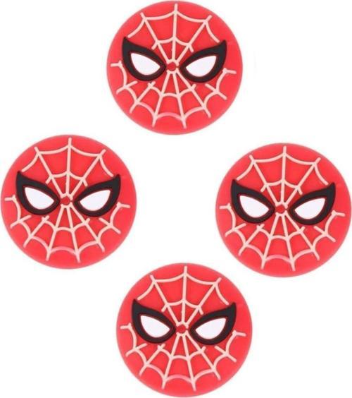 Desenli Sony Ps5/Ps4/Ps3 Analog Koruyucu Silikon Pad-Spider Man