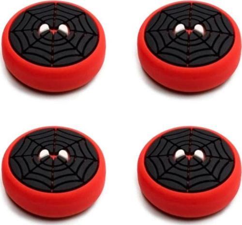 Desenli Sony Ps5/Ps4/Ps3 Analog Koruyucu Silikon Pad-Spider Man