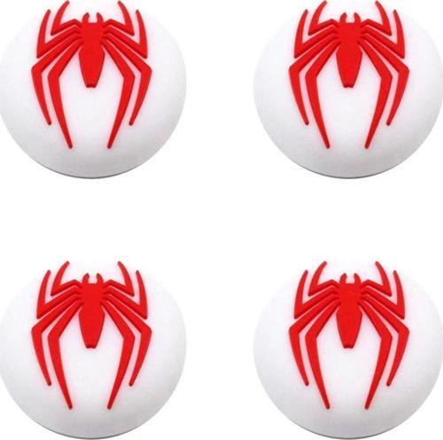 Desenli Sony Ps5/Ps4/Ps3 Analog Koruyucu Silikon Pad-Spider Man