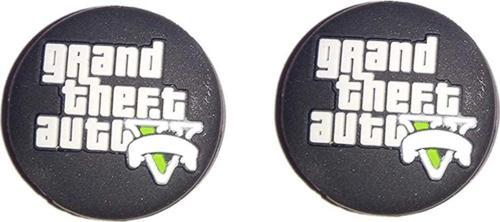 Gta 5 Desenli Sony Ps5/Ps4/Ps3 Uyumlu Analog Koruyucu Silikon Pad