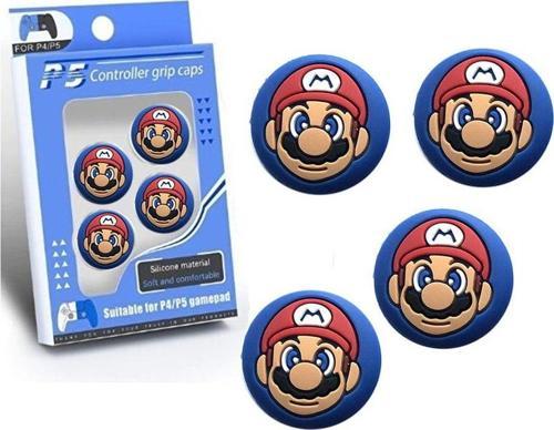 Süper Mario Ps3-Ps4-Ps5 -Xbox 360-Xbox S-Xbox X Uyumlu Analog Koruyucu