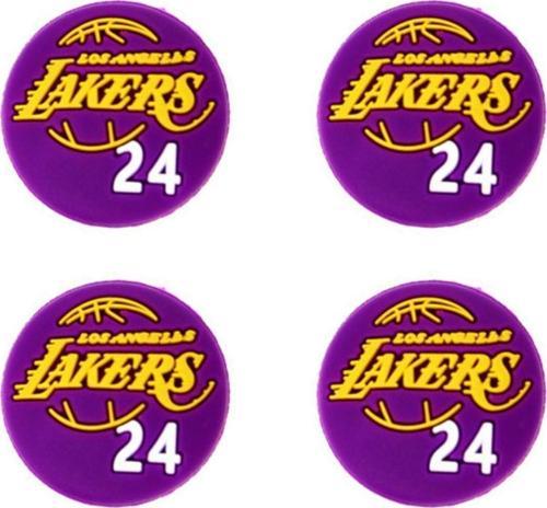 Lakers Desenli Xbox One S/One X/Xbox E/Xbox 360 Analog Koruyucu Silikon Pad
