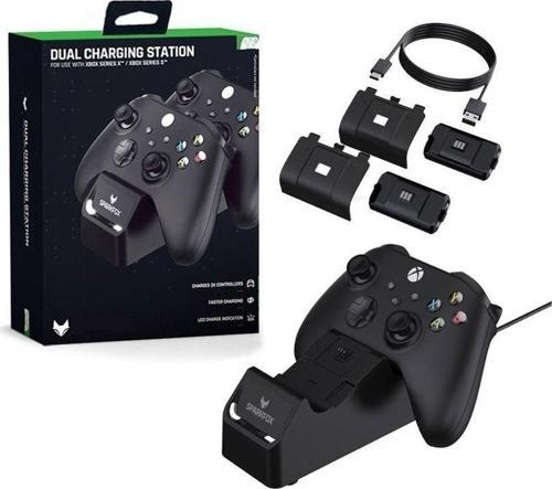W20X504-01 Sparkfox Xbox Series X-Series S 1100Mah Joystick Pil Şarj Stand