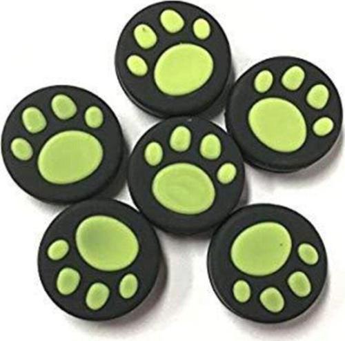 Yeşil Sony Ps4 Analog Koruyucu Pati Ps4 Xbox One Uyumlu Joystick Dualshock 4 Oyun Kumandası