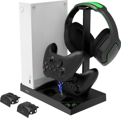 İpega Xbox Series S Çok Amaçlı Askılı Şarj İstasyonu Soğutucu Stand Pil Set