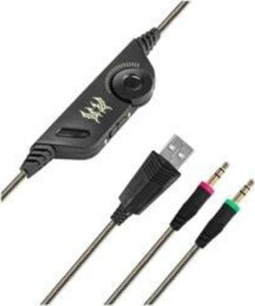 G2600Hk Oyuncu Gamer Pc-Xbox One-Ps4 Kamo Kumandalı Kulaklık G2600