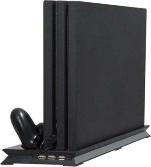 Ps4 Slim Multi Fonksiyonel Fan Ve Gamepad Şarjlı Standı