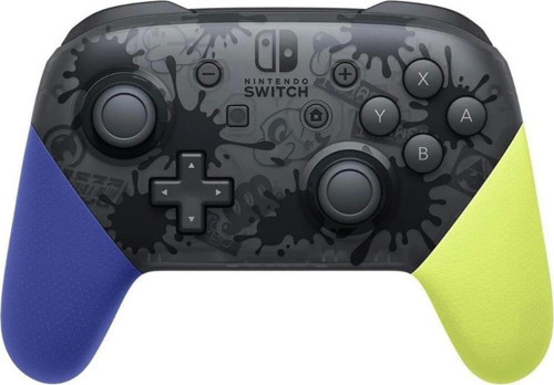 Switch Pro Controller Splatoon 3 Edition Kablosuz Oyun Kolu Pc Uyumlu
