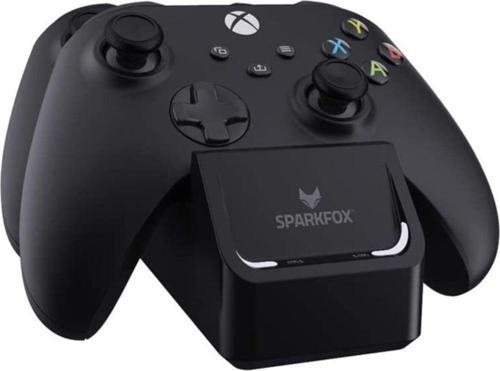 Xbox Serisi X / S Şarj Istasyonu Kontrol Cihazları Çift Kontrollü Şarj Yuvası Şarj Istasyonu