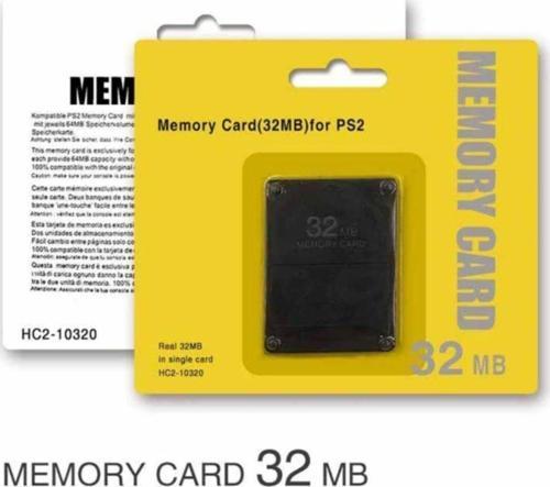 Ps2  Uyumlu 32 Mb Memory Card Hafıza Kartı Sony Playstation 2 32 Mb Hafıza Kartı