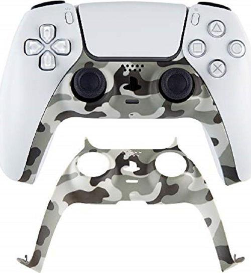 Ps5 Dualsense Oyun Kolu Kamuflaj Dekoratif Plastik Kaplama