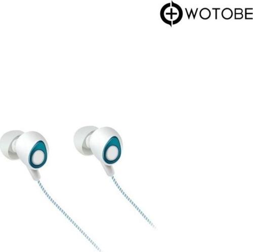 Taşınabilir 3.5 Mm Kulak Içi Kulaklık-Beyaz Sarı