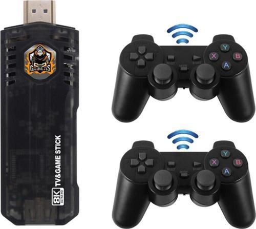 X8 Hdmı 4K Stick 64Gb 10.000 Oyunlu Android Retro Tv Oyun Konsolu