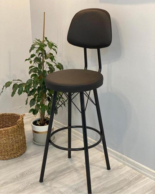 1 Adet 75 Cm Bar Sandalyesi Siyah Tbr001