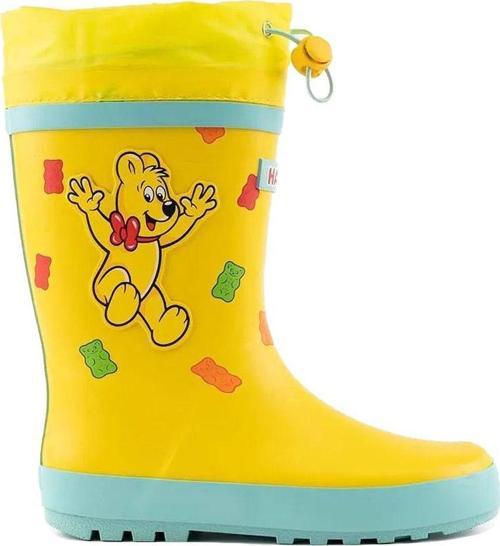 Hrbftw720 Color Rain Bear Çizme Sarı-Yeşil
