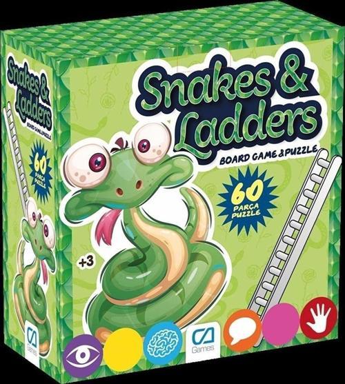 Snakes - Ladders Kutu Oyunu 60 Parça 153.01.353